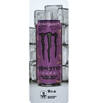 DS33MUWP16 - Royal Chameleon Monster Ultra Wild Passion Zero Sugar Label (16 oz Can with Calorie) - 3 5/8" x 10"