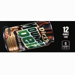 DS42MDZDCS12 - Mt. Dew Dirty Cream Soda Zero Sugar Label (12oz Can with Calorie) - 1 3/4" x 3 19/32"