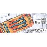 DS42MK16 - Monster Khaotic Energy Label (16oz Can with Calorie) - 1 3/4" x 3 19/32"