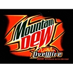 DS25MDLWO - Mt. Dew Live Wire Label - 2 5/16" x 3 1/2"