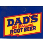 DS25DAD - Dad's Old Fashioned Root Beer Label - 2 5/16" x 3 1/2"