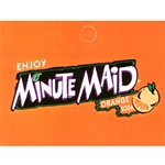 DS25MMO - Minute Maid Orange Label - 2 5/16" x 3 1/2"