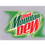 DS25DMD - Diet Mt. Dew Label - 2 5/16" x 3 1/2"