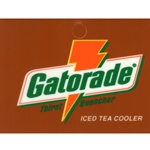 DS25GIT - Gatorade Iced Tea Cooler Label - 2 5/16" x 3 1/2"