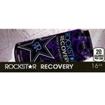 DS42RRG - Rockstar Recovery Grape Label (16oz Can with Calorie) - 1 3/4" x 3 19/32"