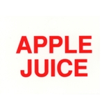 DS25GAJ - Generic Apple Juice Label - 2 5/16" x 3 1/2"