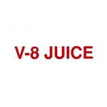 DS42V8J - V-8 Juice Label - 1 3/4" x 3 19/32"