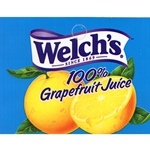 DS25WGJL - Welch's Grapefruit Juice Label - 2 5/16" x 3 1/2"