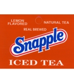 DS25SIT - Snapple Iced Tea Label - 2 5/16" x 3 1/2"