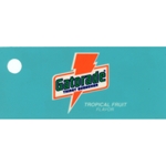 DS42GTF - Gatorade Tropical Fruit Label - 1 3/4" x 3 19/32"