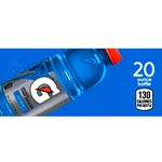 DS42GCB - Gatorade Cool Blue Label (20oz Bottle with Calorie) - 1 3/4" x 3 19/32"