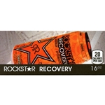 DS42RRE - Rockstar Recovery Orange Label (16oz Can with Calorie) - 1 3/4" x 3 19/32"