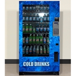 DS4025/500P-C - Royal 500 Cold Drinks Door Graphics Decal Set- Pepsi