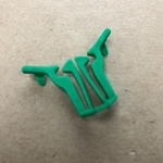 D101761003P - Mars/MEI VN4000/4510 Green Designator Clip For .05/.25/$1.00 Tubes