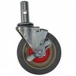 M131021B - Magliner 5" Swivel Caster Wheel W/Side Brake