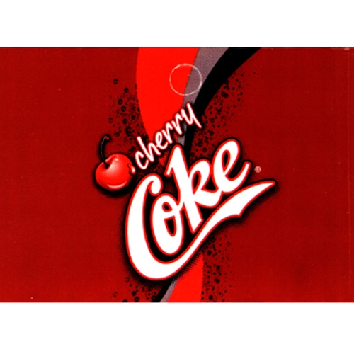 DS25CCH - Cherry Coke Label - 2 5/16" x 3 1/2"