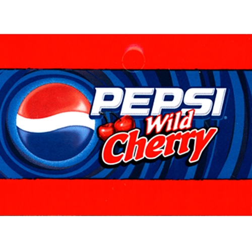 DS25PWC - Pepsi Wild Cherry Label - 2 5/16" x 3 1/2"