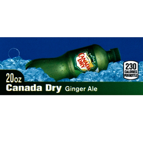 D & S Vending Inc - DS42CD20 - Canada Dry Ginger Ale Label