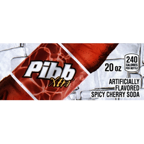 D & S Vending Inc - DS42PX20 - Pibb Xtra Label (20oz Bottle with