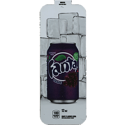 D & S Vending Inc - DS33FG12 - Royal Chameleon Fanta Grape Soda