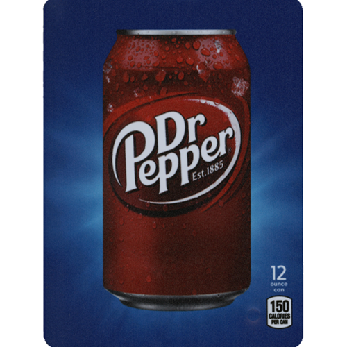 D & S Vending Inc - DS22DRP12 - D.N. HVV Dr Pepper Label (12oz Can