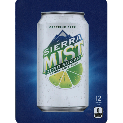 D & S Vending Inc - DS22SMZS12 - D.N. HVV Sierra Mist Zero Sugar