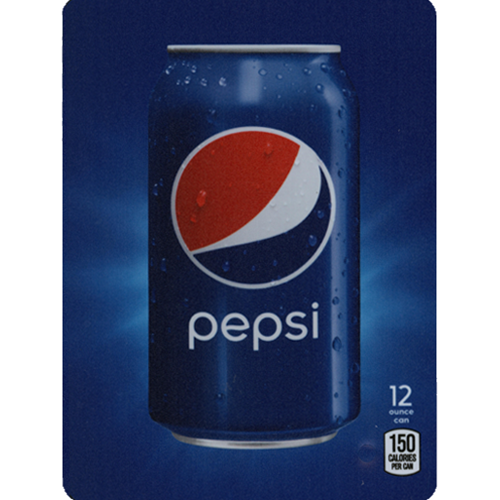D & S Vending Inc - DS22P12 - D.N. HVV Pepsi Label (12oz Can with