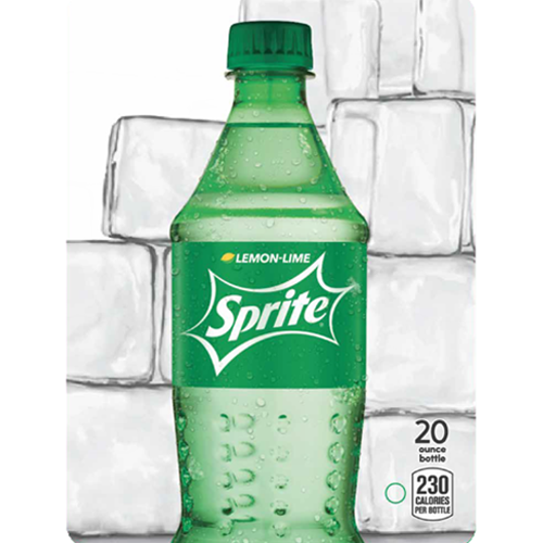 D & S Vending Inc - DS22S20 - D.N. HVV Sprite Label (20oz Bottle