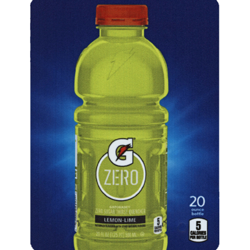 Gatorade® Zero Sugar Lemon Lime - 20 oz. | PepsiCo School