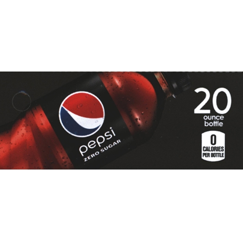 D & S Vending Inc - DS42PEZ20 - Pepsi Zero Label (20oz