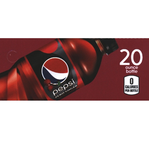 D & S Vending Inc - DS42PWCZ20 - Pepsi Wild Cherry Zero