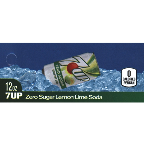 その他 soda 7UP Zero Sugar Caffeine Free Watermelon Strawberry Soda Cans