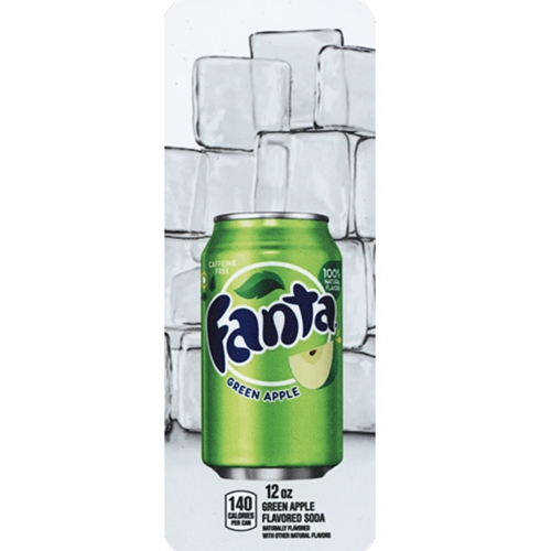 D & S Vending Inc - DS33FGA12 - Royal Chameleon Fanta Green Apple