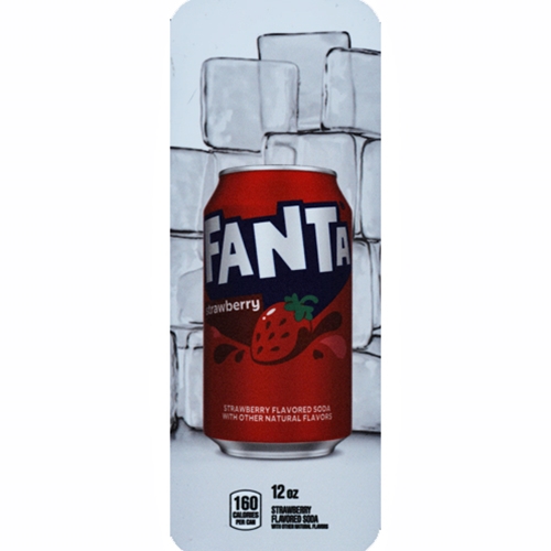 D & S Vending Inc - DS33FS12 - Royal Chameleon Fanta Strawberry