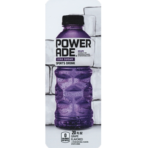 D & S Vending Inc DS33PGZ20 Royal Chameleon Powerade Ion Grape Zero