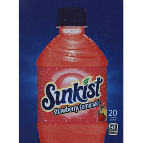 Sunkist Store Display Paper Sign / サンキスト Huasheng 100% Achieve Pantone Colors Outdoor LED Signage 3D