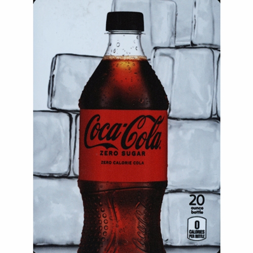 D & S Vending Inc - DS22CZ20 - D.N. HVV Coca-Cola Zero Label (20oz