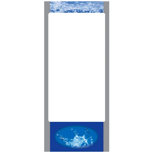 CHASER SCREEN VINYL IMAGE ALCIAN BLUE 廃盤 D & S Vending Inc - D80389360 - DN Bevmax 6 5800-6 Blue
