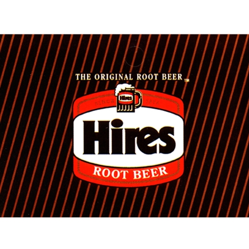 D & S Vending Inc - DS25HRB - Hires Root Beer Label - 2 5/16