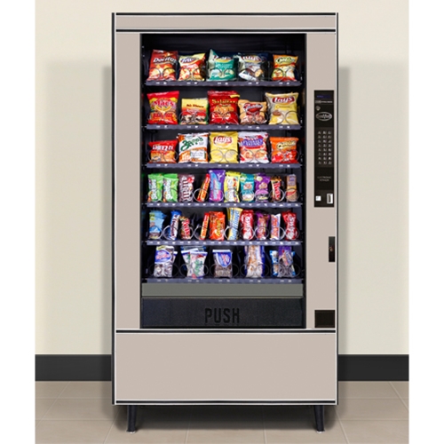 D & S Vending Inc DS4001GP Platinum PreCut Panel Front For National 157/167 Series, Matches