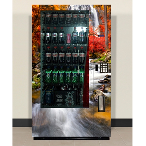 D & S Vending Inc - DS4025/500C-N - Royal 500 Nature Door Graphics