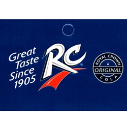 DS25RC - RC Royal Crown Cola Label - 2 5/16" x 3 1/2"