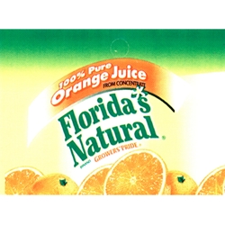 DS25FNOJ - Florida's Natural Orange Juice Label - 2 5/16" x 3 1/2"