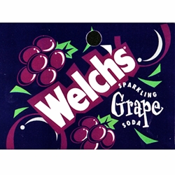 DS25WG - Welch's Grape Soda Label - 2 5/16" x 3 1/2"