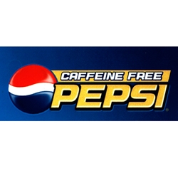 DS42PCF - Caffeine Free Pepsi Label - 1 3/4" x 3 19/32"