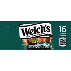 DS42WMPF16 - Welch's Mango Passion Fruit Label (16oz Bottle with Calorie) - 1 3/4" x 3 19/32"