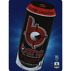 DS22BBCV16 - D.N. HVV Bang Black Cherry Vanilla Label (16oz Can with Calorie) - 5 5/16" x 7 13/16"