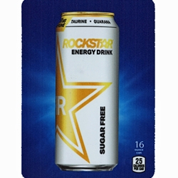 DS22RSF16 - D.N. HVV Rockstar Energy Sugar Free Label (16oz Can with Calorie) - 5 5/16" x 7 13/16"