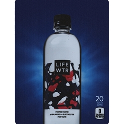 DS22LWKC20 - D.N. HVV Life WTR Khalil Chishtee Label (20oz Bottle with Calorie) - 5 5/16" x 7 13/16"