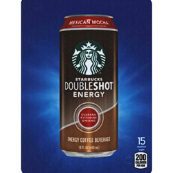 DS22SDMM15 - D.N. HVV Starbucks Doubleshot Energy Mexican Mocha Label (15oz Can with Calorie) - 5 5/16" X 7 13/16"